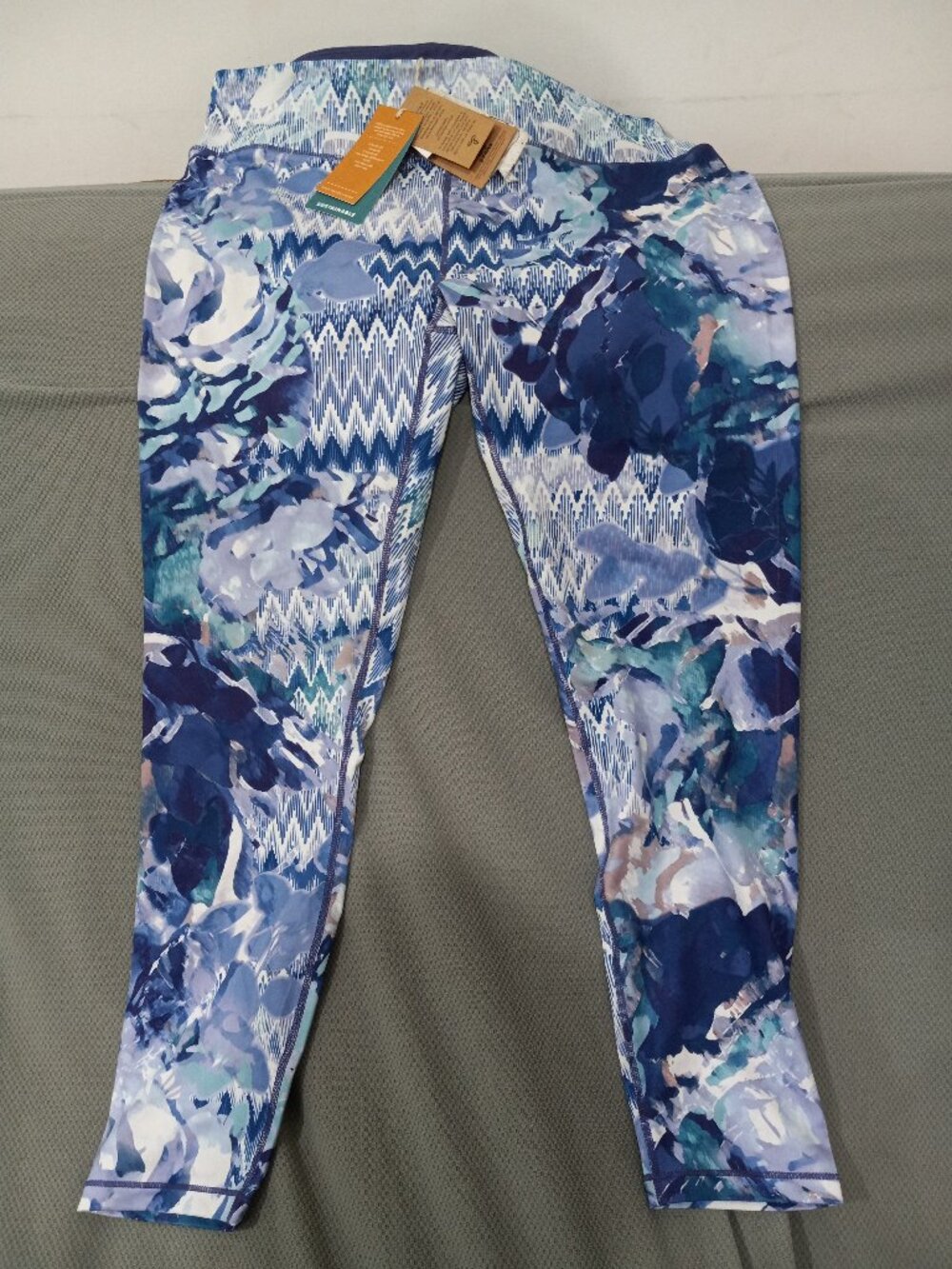Prana Indigo Garden Leggings NwT XL Purple